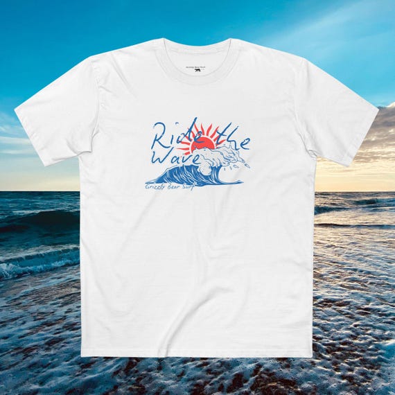 Ride the wave tee by Grizzly Bear Surf