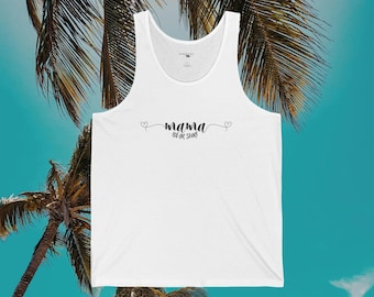 Mama Bear Surf Tank Top: Relaxed Fit Summer Mom Shirt