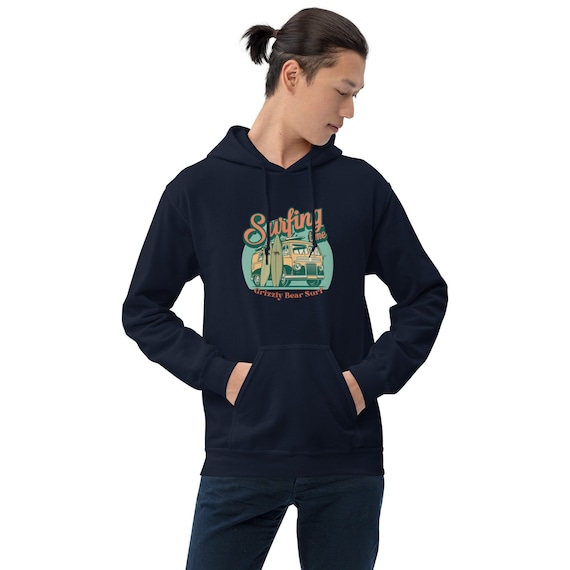 Surfing Time Hoodie - The dark series