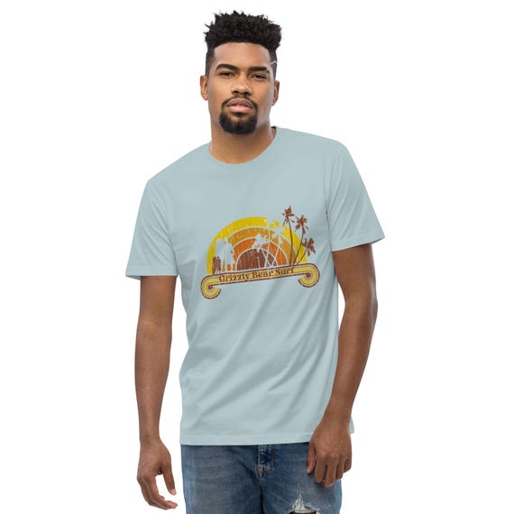 Retro Rainbow tee by Grizzly Bear Surf