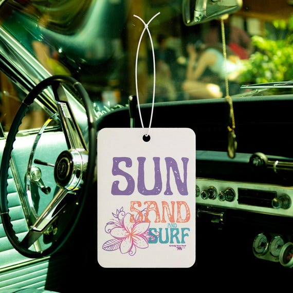 Sun Sand Surf Car Air Freshener | Beachy Aroma