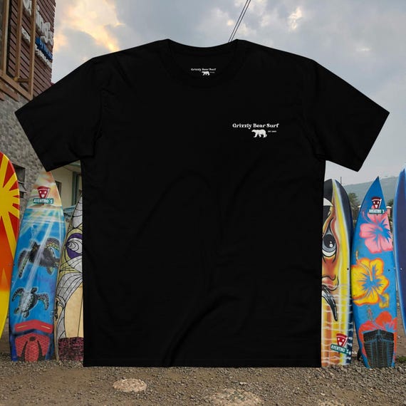 Grizzly Bear Surf Logo Tee