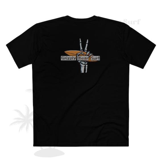 Happy Vibes! Skeleton Surf Tee