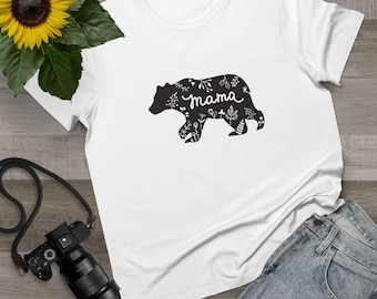 Mama Bear Graphic Tee by Grizzly Bear Surf