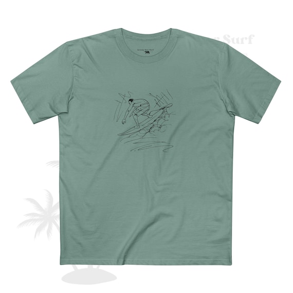 Scribble Surfer tee