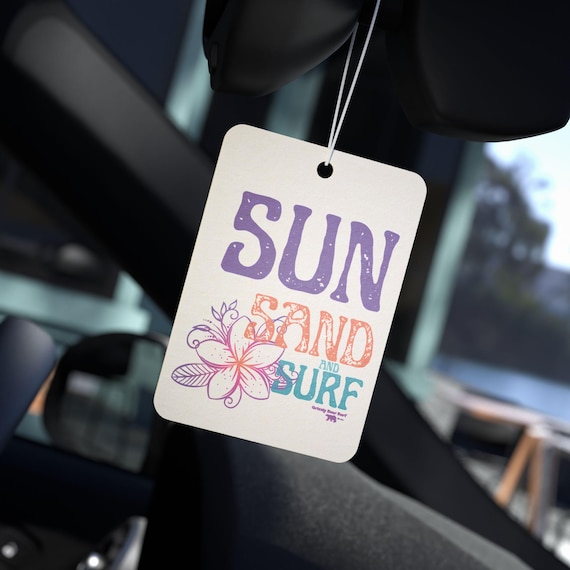 Sun Sand Surf Car Air Freshener