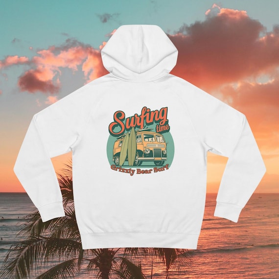 Van Life Surfing Design Hoodie