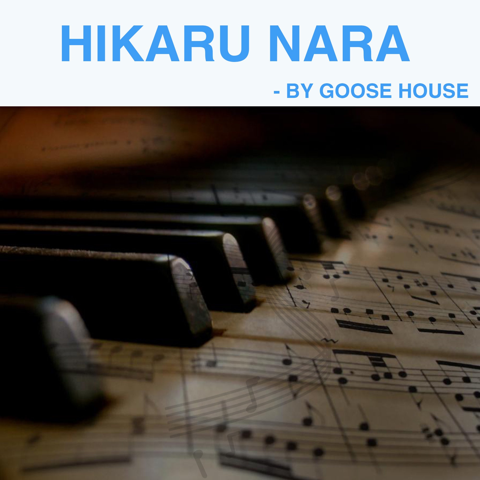 Hikaru Nara (Your Lie In April OP) by Goose House TABs