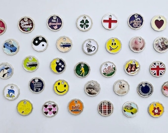 Keychain Bag Charm Pound Coin Shaped Can Be Used For Most UK Supermarket Shopping Trolley Token With Key Ring