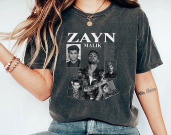 Zayn Malik Merch, Zayn Malik Boyband Shirt, Vintage Zayn Malik Crewneck, Retro 90s Zayn Malik Shirt, Zayn Malik Concert Shirt, Gift for Fans