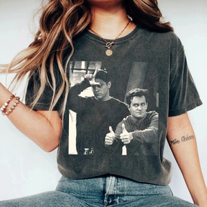 Comfort Color Chandler Bing Shirt, Friends Sitcom Shirt,Chandler Bing From Friends, Classic Friends Chandler Shirt, Matthew Perry Gift Shirt image 1