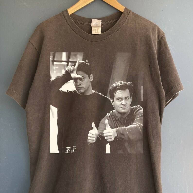 Comfort Color Chandler Bing Shirt, Friends Sitcom Shirt,Chandler Bing From Friends, Classic Friends Chandler Shirt, Matthew Perry Gift Shirt image 5