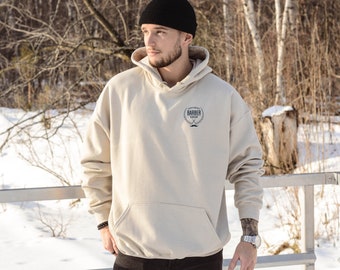 Custom Pocket Logo Sweatshirt, Personalized Text-Design-Photo Hoodie for Men and Women