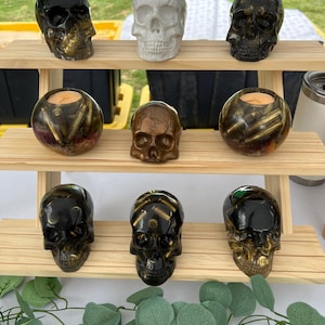 Ammo Skull | Epoxy Skull | Bullet Skull | Epoxy Resin Skull | Skull Decoration | Bullet decoration | Housewarming gift | Anniversary