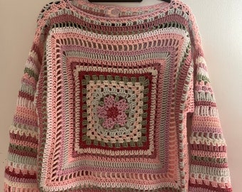 Crochet Sakura Sweater