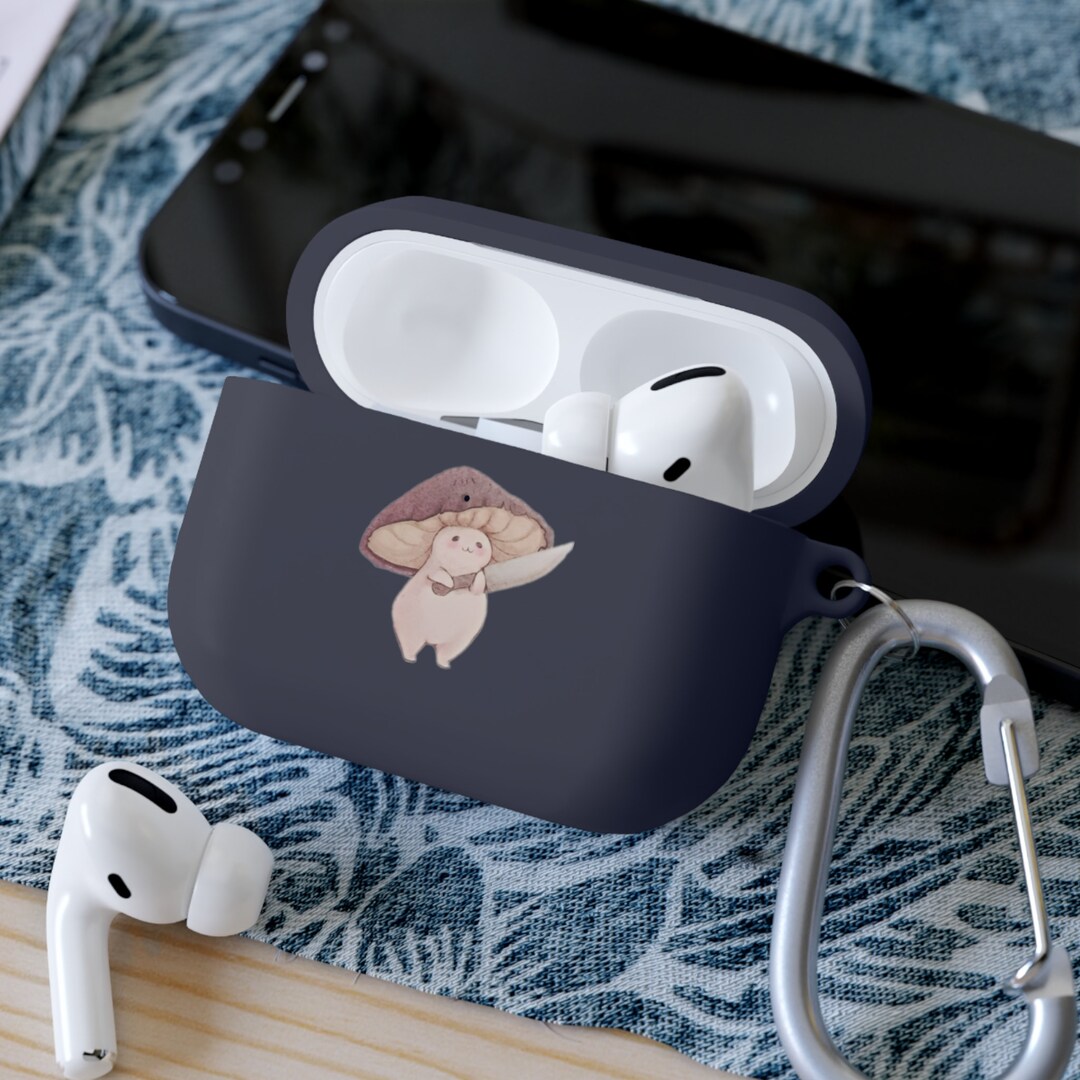 Mushroom Holding A Knife Case, Airpods and Airpods Pro Case Cover