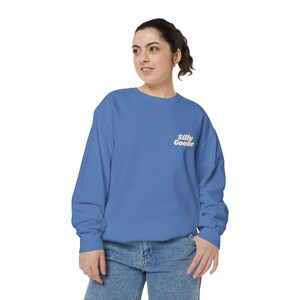 Silly Goose Sweatshirts Cute Goose Meme Unisex Crewneck Sweatshirt Funny Goose Shirt Birthday Gift Fast Shipping