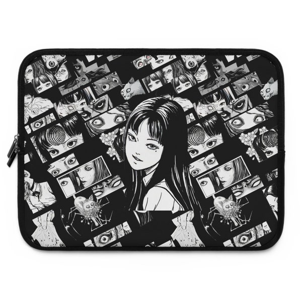 Dark Manga Dreams Laptop Sleeve Aesthetic iPad Cover Anime Nightmare Vision Cover Spooky Graphic Novel Laptop Cover iPad Tech Cover Gift