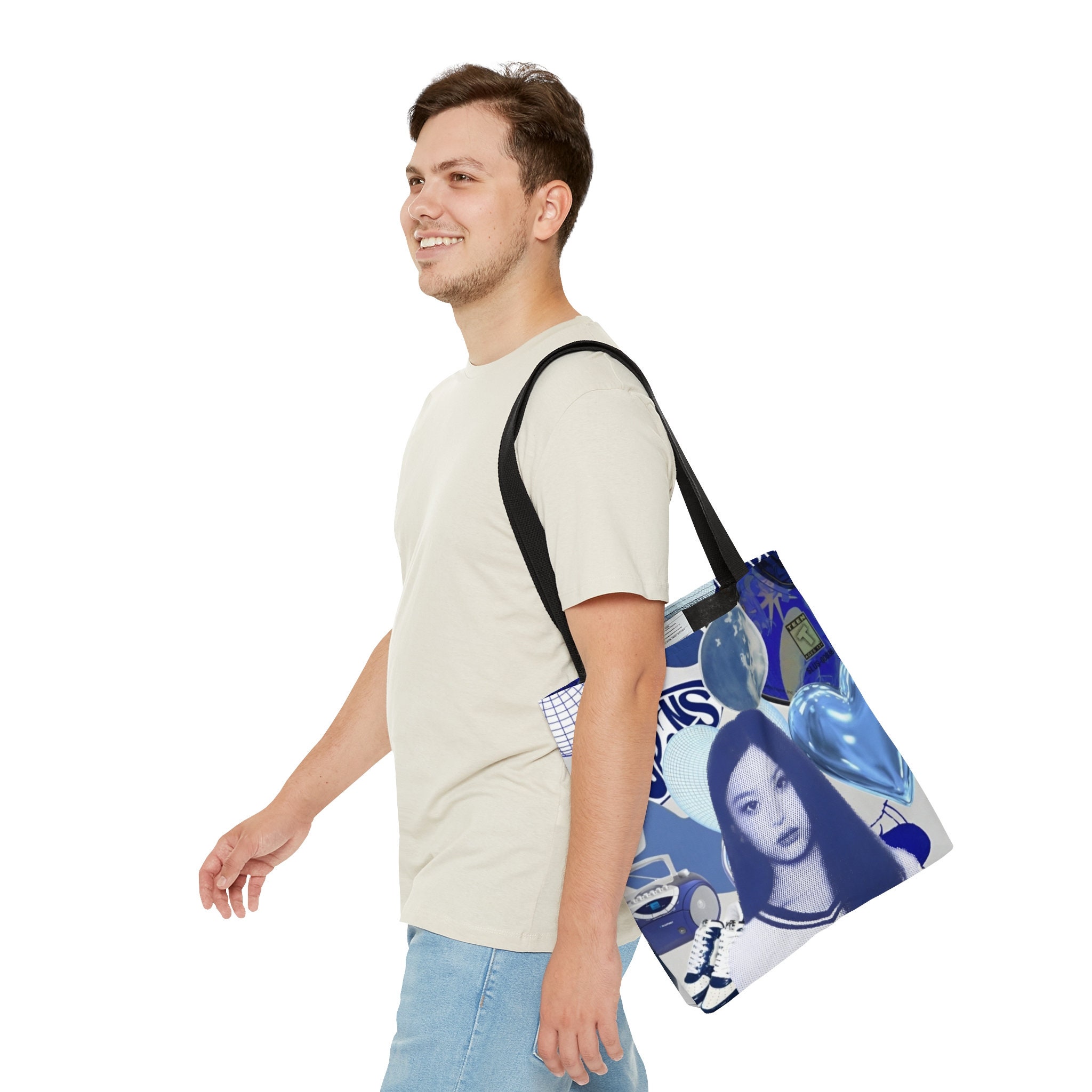 Y2k Grunge Gotico Tote Bag Estetica Giapponese Harajuku Borsa Scuro