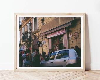 Napoli Pizzeria Photography Digital Download for Kitchen Wall Art - Italian Restaurant Decor - Pizza Art Prints - Naples Italy Print