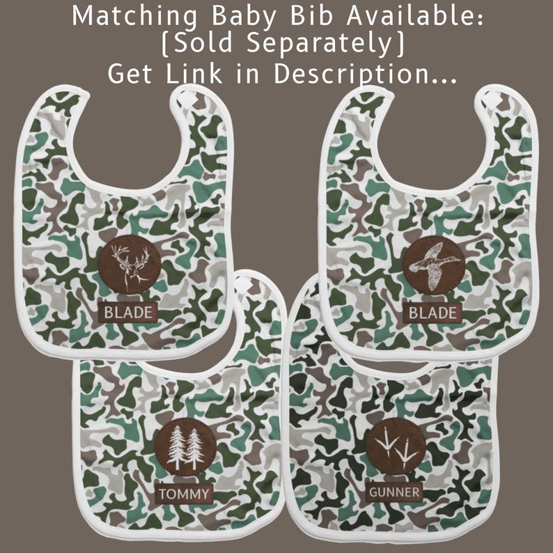 Personalized Camouflage Diaper Bag Backpack Camo Baby Bag for Men Monogram Diaper Backpack for Fathers Baby Shower Gift for New Dad Baby Boy image 12