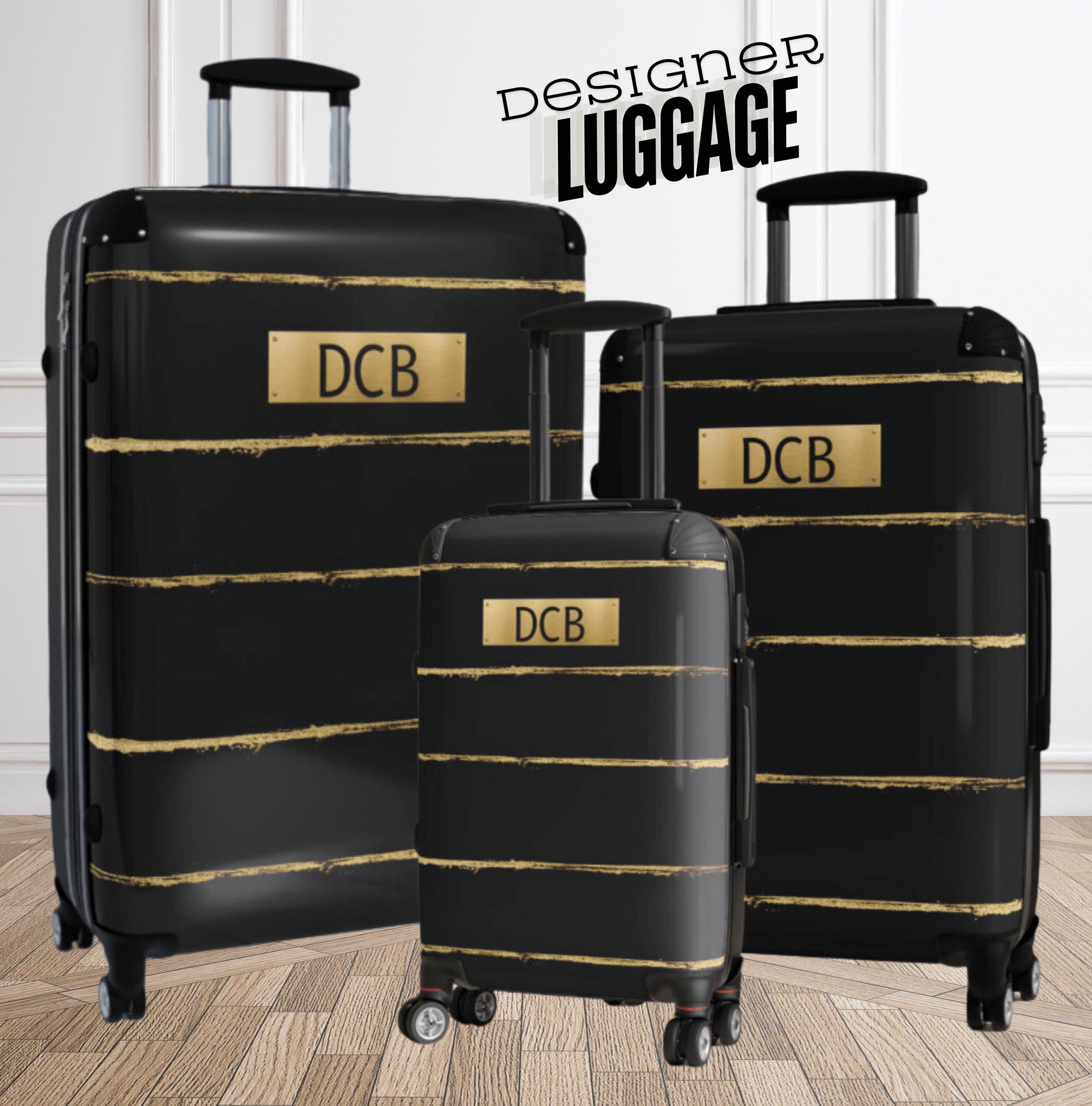 Personalised luggage set hotsell