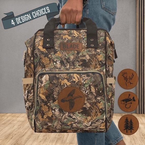 Camo Diaper Bag Backpack Camo Baby Bag Gift for New Dad Fathers