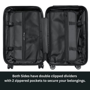 Western Suitcase Set Cowgirl Style Travel Bag Essential Western Lifestyle Luggage Set Cute Gift Ideas for Her Spinner Suitcase for Women image 5