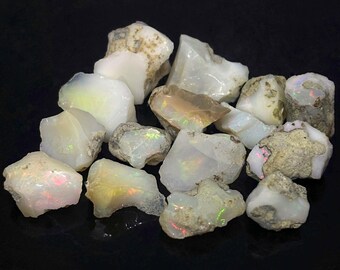 Uncut Welo Ethiopian Colored Mesh Opal Stone Parcel