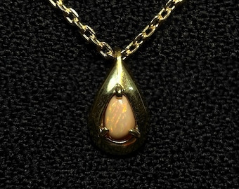 Jalisco Mexican Fire Persian Whiskey Opal Necklace