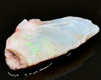 Beautiful Gazing Australian Lightning Ridge Rubbed Opal Specimen