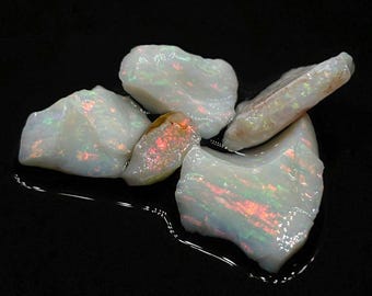 Rohes australisches Coober Pedy Color Tetris Opal Stein Paket