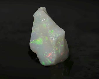 Rough Australian Coober Pedy Cotton Fluff Opal Stone