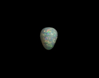 Polished Australian Lightning Ridge Color Fusion Opal Stone