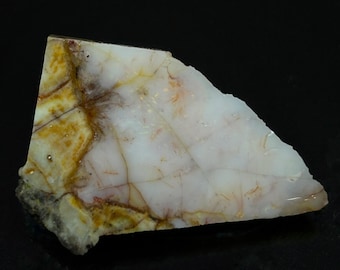 Rubbed Pink Pinfire Spencer Idaho Opal Stone