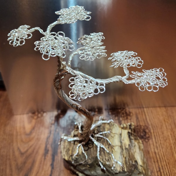 Wire Bonsai Etsy