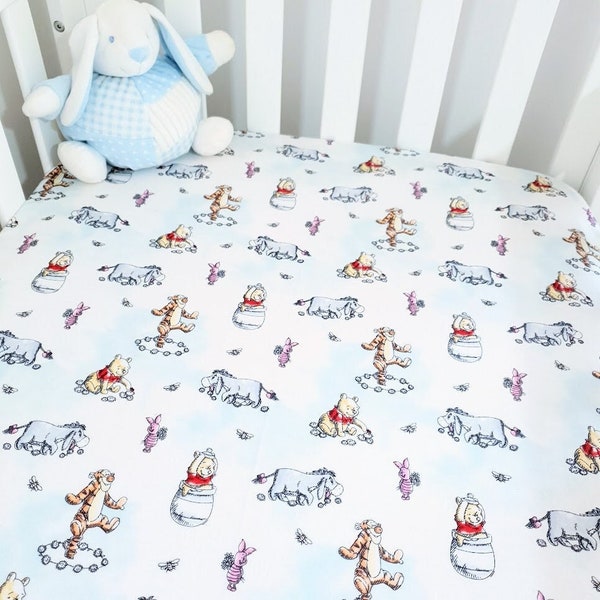 Winnie the Pooh Fitted Sheet Etsy