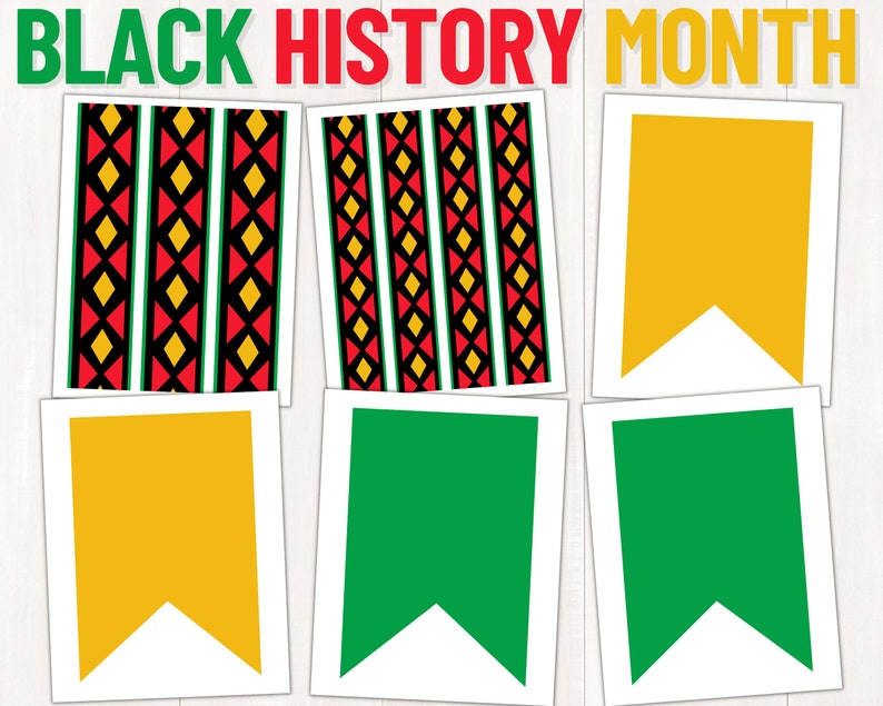Black History Month Bulletin Board Kit Classroom Decor Black History