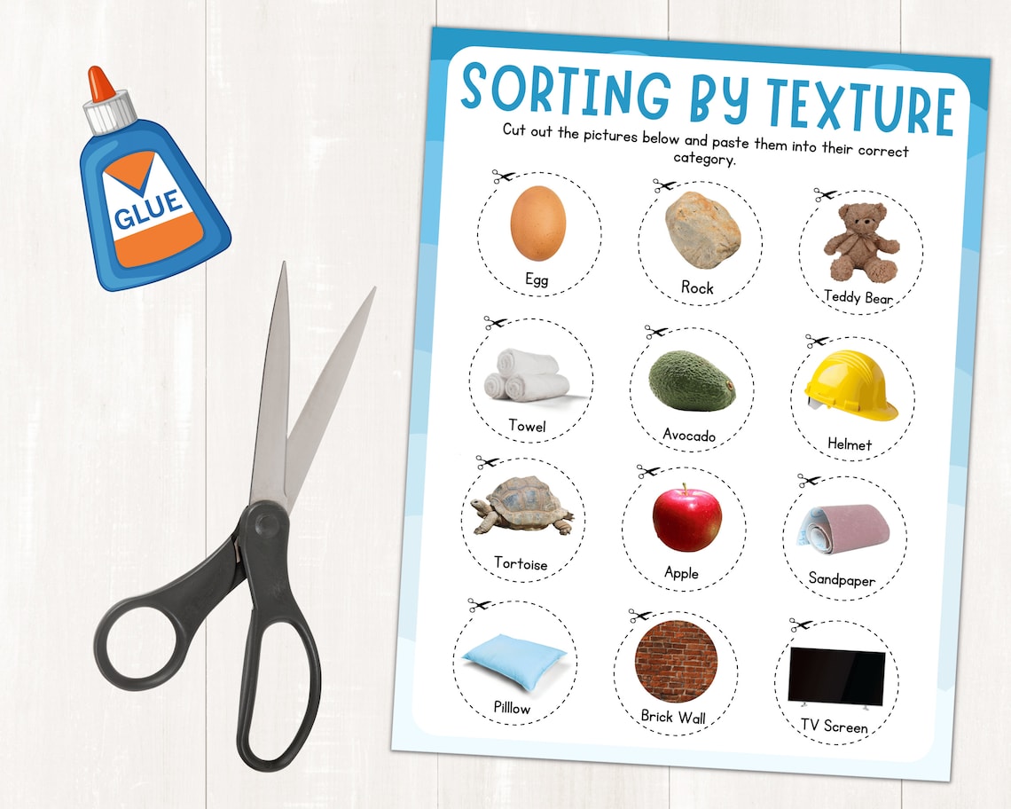 Sorting by Texture | Soft, Hard, Rough, and Smooth | Texture Sorting ...