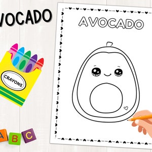 Printable Fun Fruits Coloring Pages for Kids, Summer Coloring Sheets ...