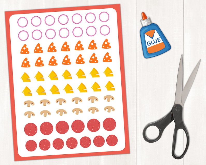 Make Your Own Pizza Activity Sheets Pizza Craft Printable Template