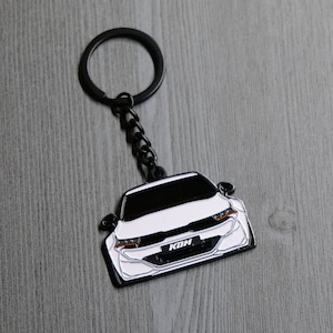 Molded Metal Kia K5 Keychain: Car Enthusiast Gift