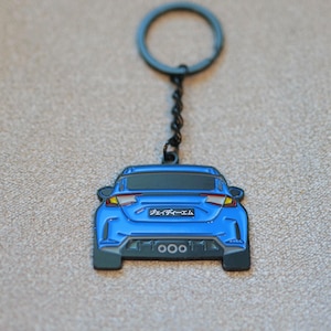 Molded Metal Keychain for Honda Civic Type R - Gift for Enthusiasts