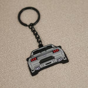Porte-clés moulé Mustang : porte-clés Ford Mustang en métal
