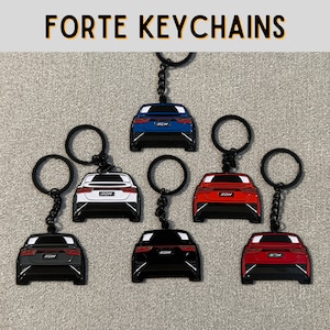 Forte Molded Keychain for Kia Forte Owners | Perfect Gift for Kia Forte Enthusiasts