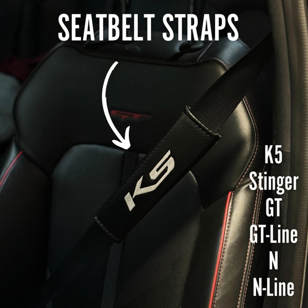 Ceinture de sécurité souple K5 | Stinger | GT | Ligne GT | N | Ligne N | Accessoires de voiture | Accessoires KDM