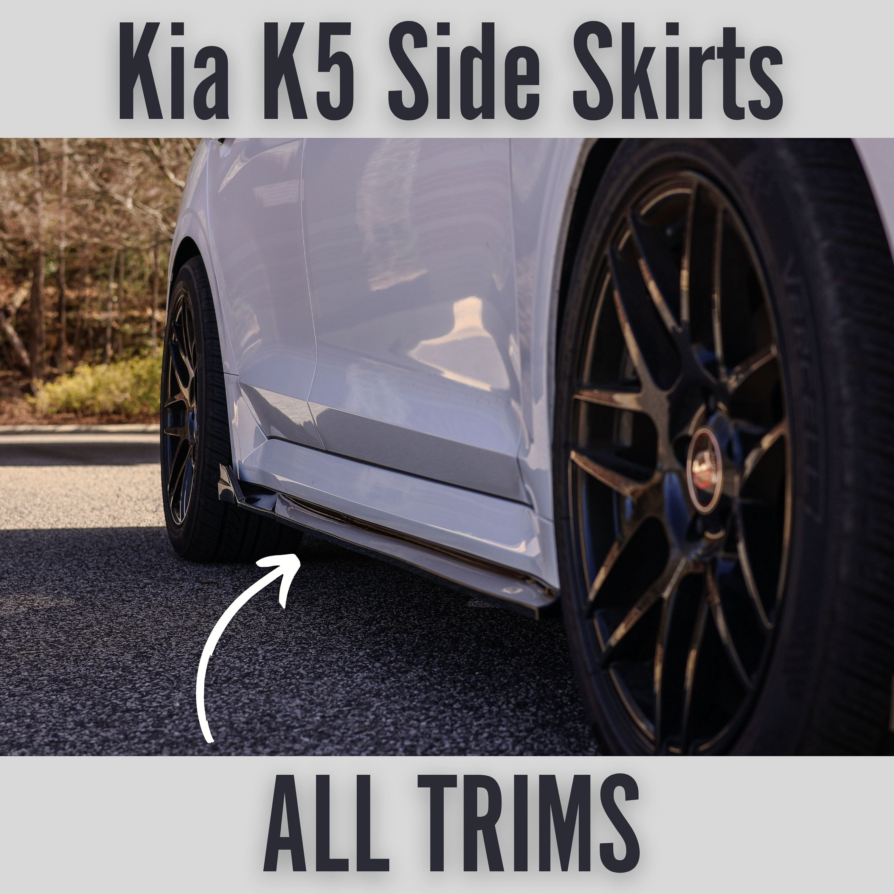 Side Skirts for Kia K5 All Trims Easy Installation With 3M Tape Screws Etsy