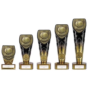 Cobra fusion lawn bowls trophy - free engraving - multiple sizes available