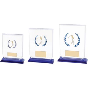 Gladiator Golfspieler handbemalt Golftrophäe - gratis Gravur - Geschenkbox inklusive - mehrere Größen erhältlich