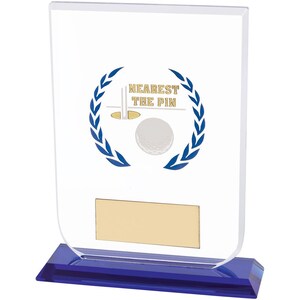 Trophy Superstore Gladiator handgemalt am nächsten zum Pin Golf Trophäe - kostenlose Gravur - 160 mm - inklusive Präsentationsbox